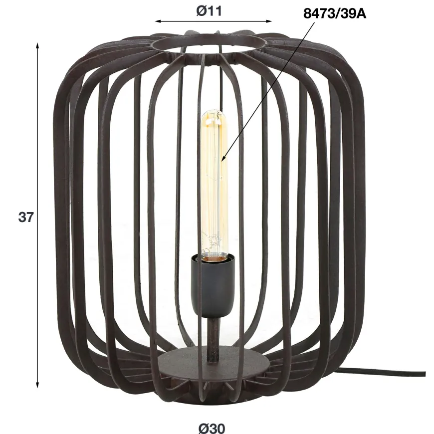 WoonStijl Tafellamp 1L capitol