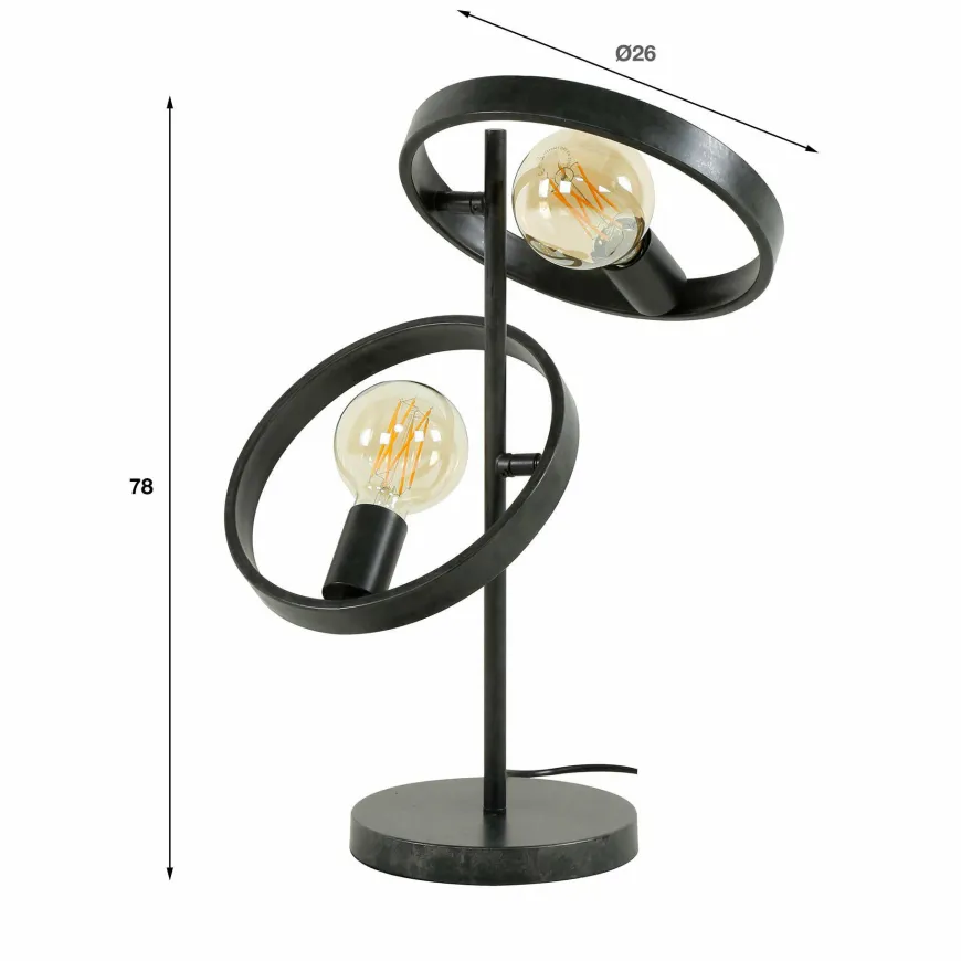 WoonStijl Tafellamp 2L hover