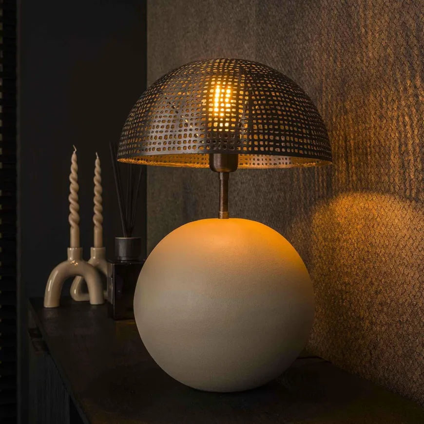 WoonStijl Tafellamp Sphere natural