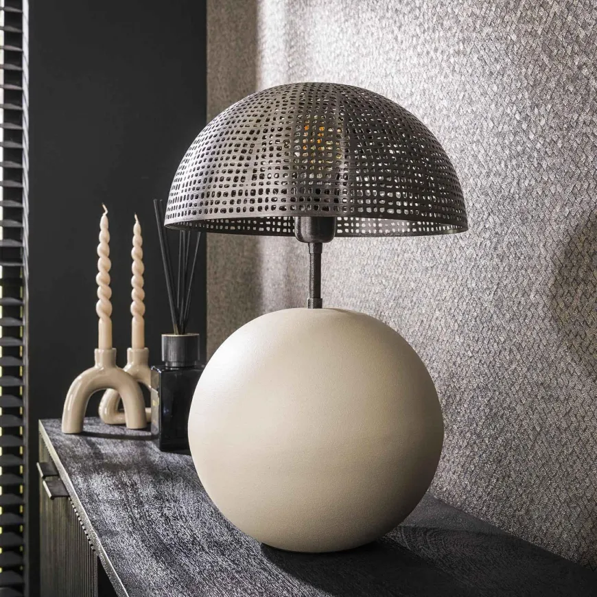 WoonStijl Tafellamp Sphere natural