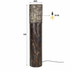 WoonStijl Vloerlamp Ø25 cilinder 120cm