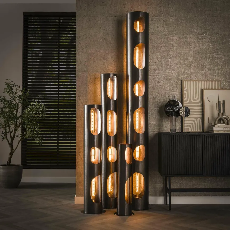 WoonStijl Vloerlamp Ø25 organic cylinder L
