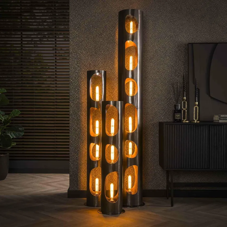 WoonStijl Vloerlamp Ø25 organic cylinder L