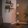 WoonStijl Vloerlamp Arcus 3-lichts / Sienna bruin