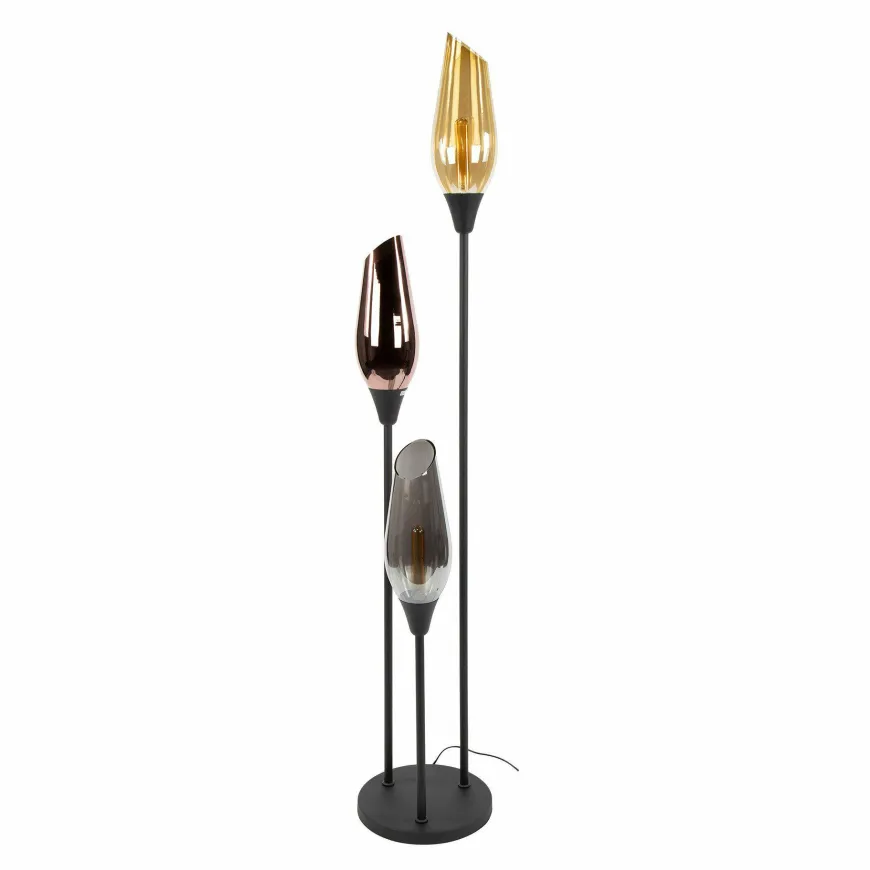 WoonStijl Vloerlamp cocoon mix glass
