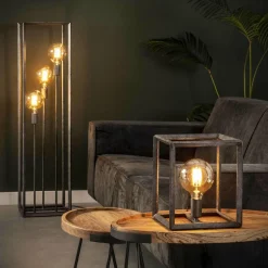 WoonStijl Vloerlamp 3L 45 graden buis