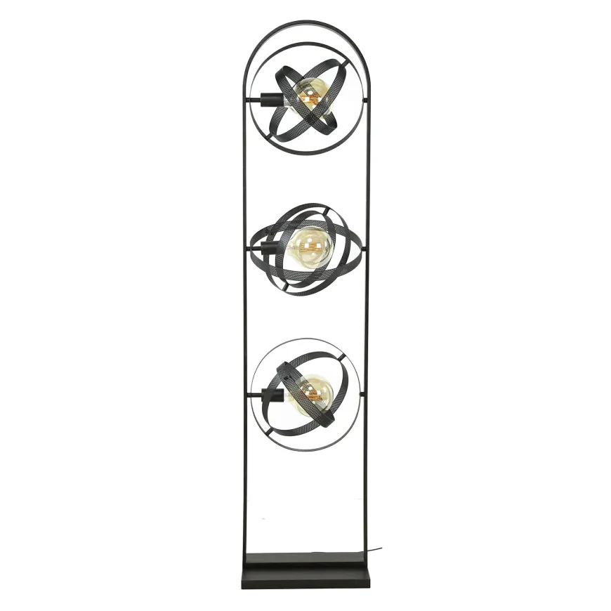 WoonStijl Vloerlamp 3L cosmos mesh