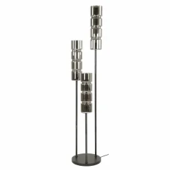 WoonStijl Vloerlamp 3L getrapt cylinder glas