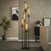 WoonStijl Vloerlamp 5L getrapt tube mesh