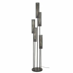 WoonStijl Vloerlamp 5L getrapt tube mesh