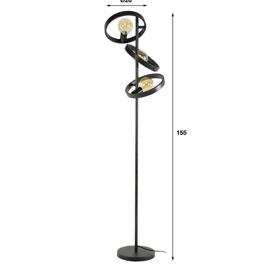 WoonStijl Vloerlamp 3L hover