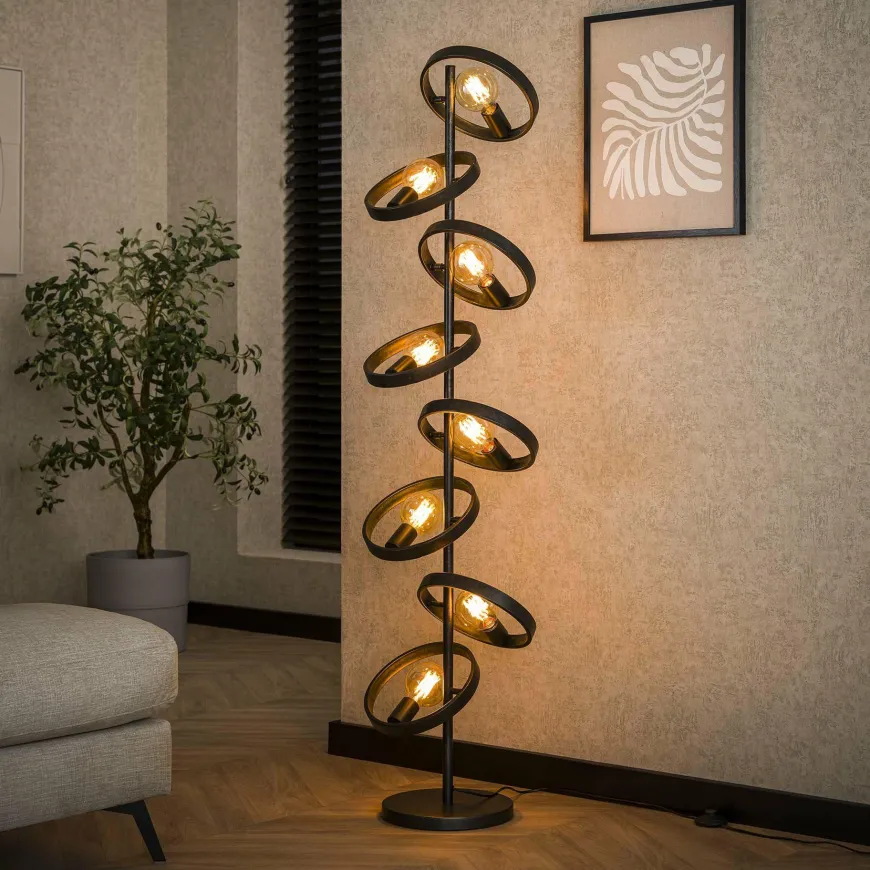 WoonStijl Vloerlamp 8L hover