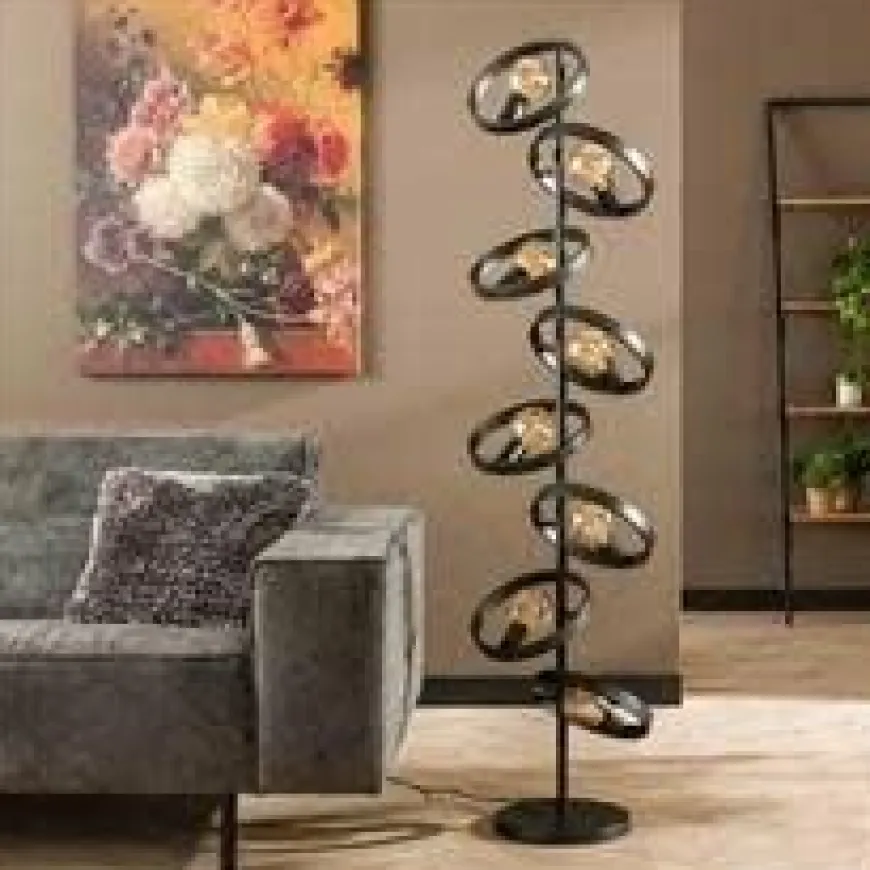 WoonStijl Vloerlamp 8L hover