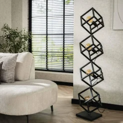 WoonStijl Vloerlamp 4L kubus