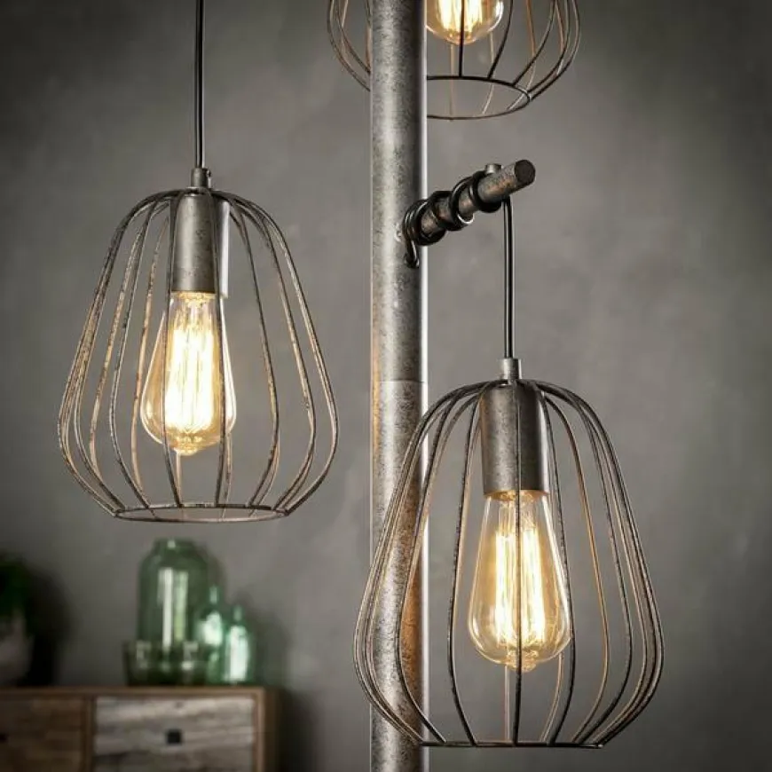 WoonStijl Vloerlamp 3L Lampoon