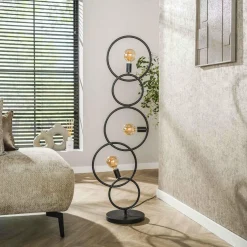 WoonStijl Vloerlamp 3L Loop