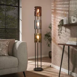 WoonStijl Vloerlamp 3L Lucente tricolore