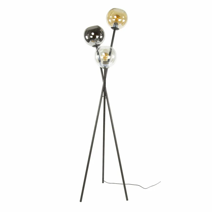 WoonStijl Vloerlamp 3L Multi Globe