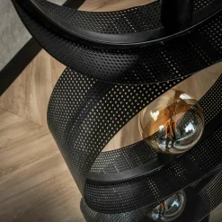 WoonStijl Vloerlamp 4L ring geperforeerd