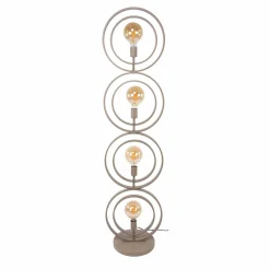 WoonStijl Vloerlamp Turn Around 4-lichts beige