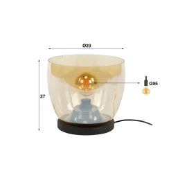 WoonStijl Vloerlamp UP L - Smoke