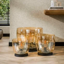 WoonStijl Vloerlamp UP XXL - Amber