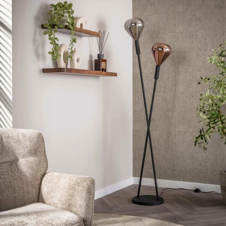 WoonStijl Vloerlamp Wings 2-lichts