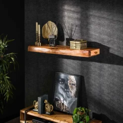 WoonStijl Wandplank 100 cm tree massief acacia naturel