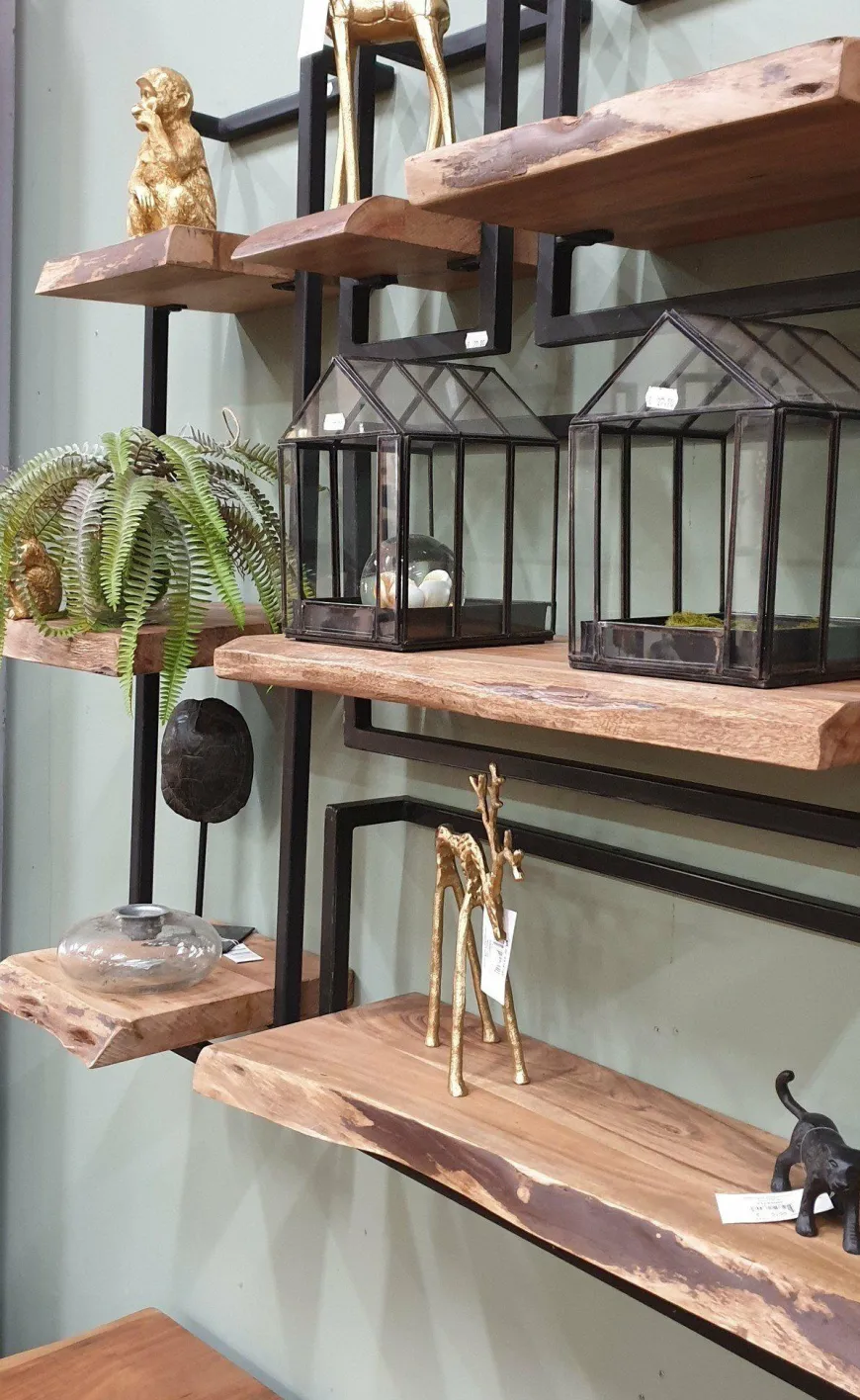 WoonStijl Wandplank Live Edge 20 cm