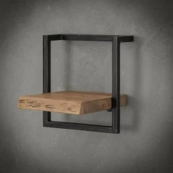 WoonStijl Wandplank Live Edge 30 cm breed