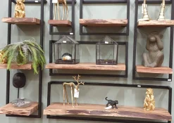 WoonStijl Wandplank Live Edge 65 cm