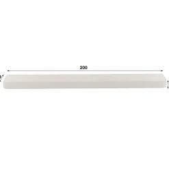 WoonStijl Wandplank Stone 200 cm