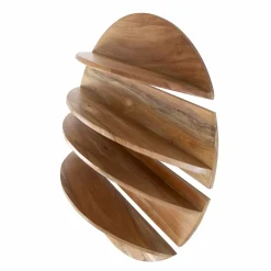WoonStijl Wandschap 4-delig rond acacia