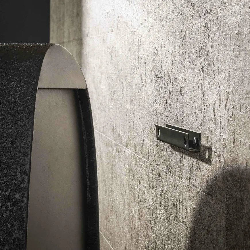 WoonStijl Wandschap metallic druppel