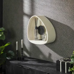WoonStijl Wandschap Stone driehoek