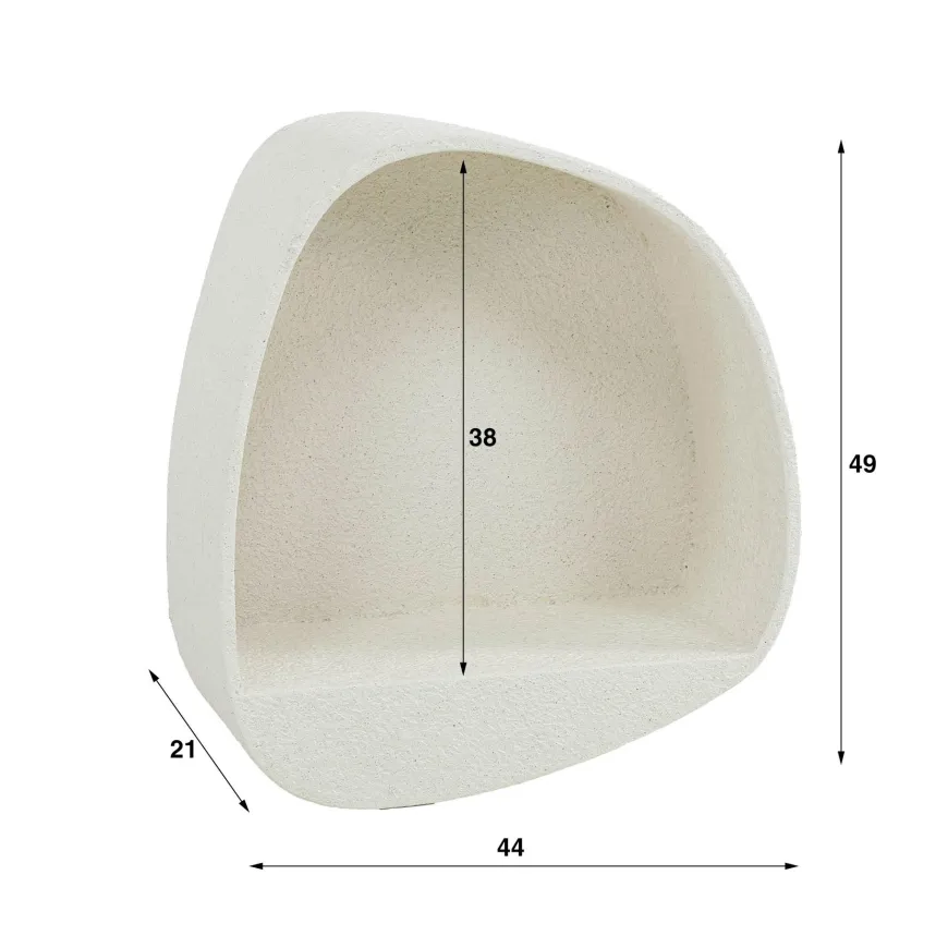WoonStijl Wandschap Stone breed