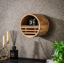 WoonStijl Wandschap tweak Ø30 met lade