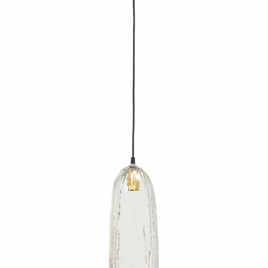 Woood Ablis hanglamp glas transparant