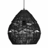 Woood Adelaide hanglamp zwart ø35cm