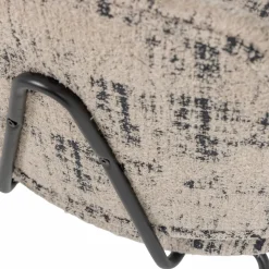 Woood Aure fauteuil chenille beige/zwart
