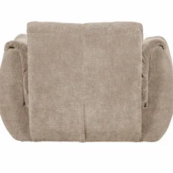 Woood Baggy draaifauteuil 3d chenille zand