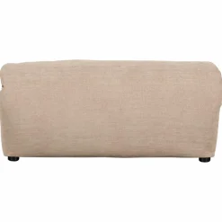 Woood Baggy hocker geweven chenille zand