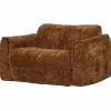 Woood Baggy loveseat 3d chenille middenbruin