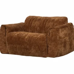 Woood Baggy loveseat 3d chenille middenbruin