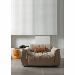 Woood Baggy loveseat 3d chenille zand