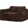 Woood Baggy loveseat 3d chenille donkerbruin