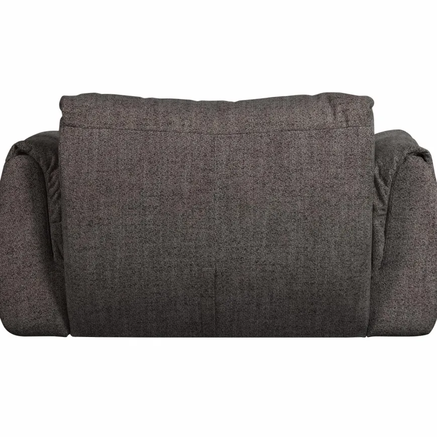 Woood Baggy loveseat geweven stof warmgrijs melange