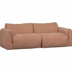 Woood Baggy 2-zits bank geweven chenille oud roze