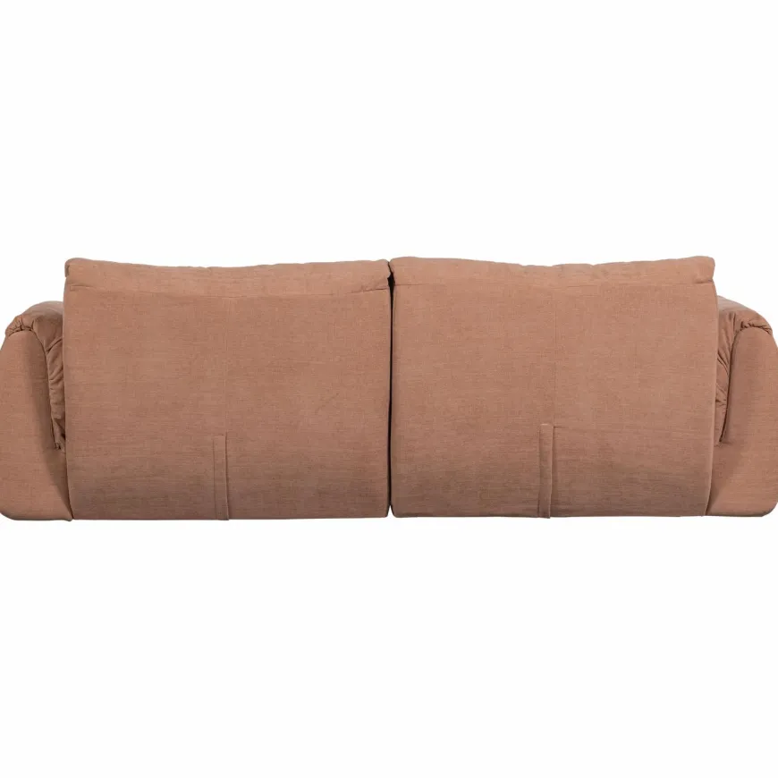Woood Baggy 2-zits bank geweven chenille oud roze