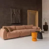 Woood Baggy 3-zits bank geweven chenille oud roze